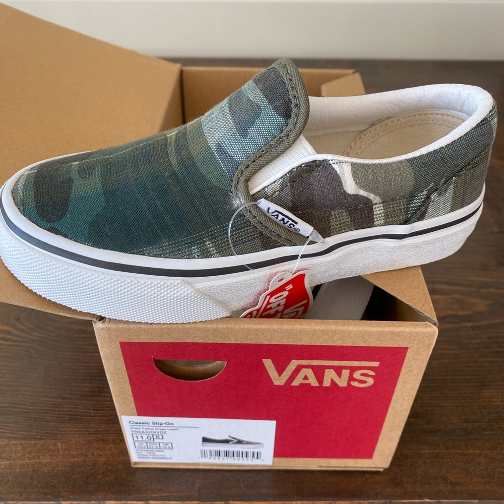 Boys Vans Slip-On Shoes